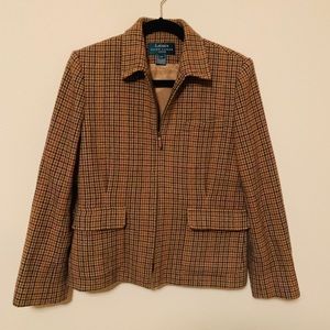 Vintage Ralph Lauren Plaid Blazer